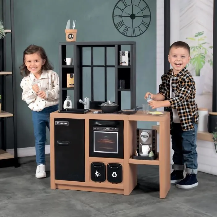 Smoby Cocina Loft 312600 con 32 Accesorios, Juguete para Niños y Niñas a Partir de 3 Años 3 Smoby Cocina Loft 312600 con 32 Accesorios, Juguete para Niños y Niñas a Partir de 3 Años 3