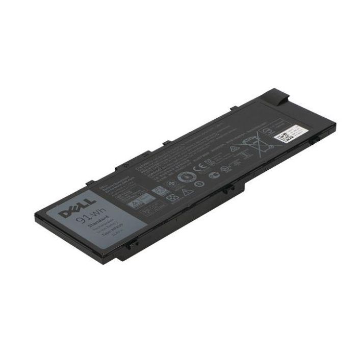 Dell Dell Battery, 72 WHR, 6 Cell, Lithium Ion