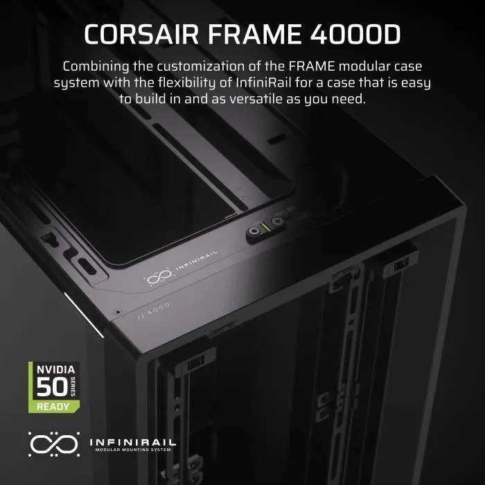 Corsair COR0840440485551 Caja PC Semitorre Serie 4000D Negra 1