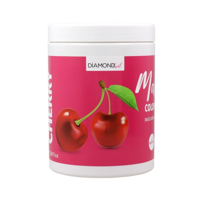 Diamond Girl Mascarilla Color Protect Cereza - Protege el color del cabello, 1000 ml