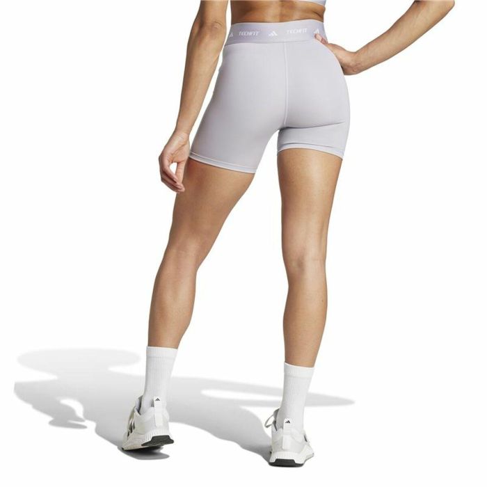 Mallas Deportivas de Mujer Adidas Techfit Short Gris 3