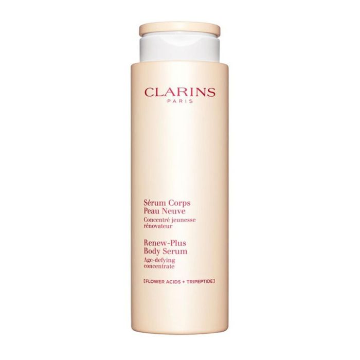 Clarins SÉRUM CORPORAL piel nueva, Reafirmante corporal, tratamiento antiedad antiarrugas hidratante, 200 ml Clarins SÉRUM CORPORAL piel nueva, Reafirmante corporal, tratamiento antiedad antiarrugas hidratante, 200 ml