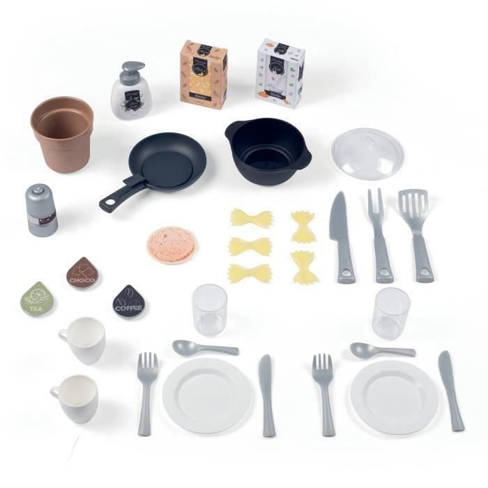 Smoby SMOB312600 Cocina Loft de Juguete con 32 Accesorios para Niños a partir de 3 años 4