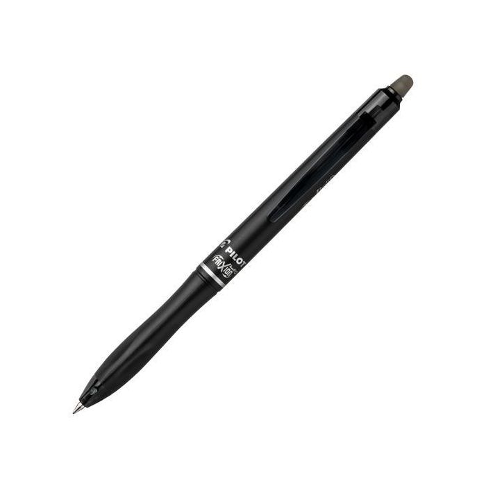 Pilot Bolígrafo Borrable Frixion Ball Plus 0.7mm Negro - Tinta Gel Antifatiga, Set de 10 Unidades (Set de 10)