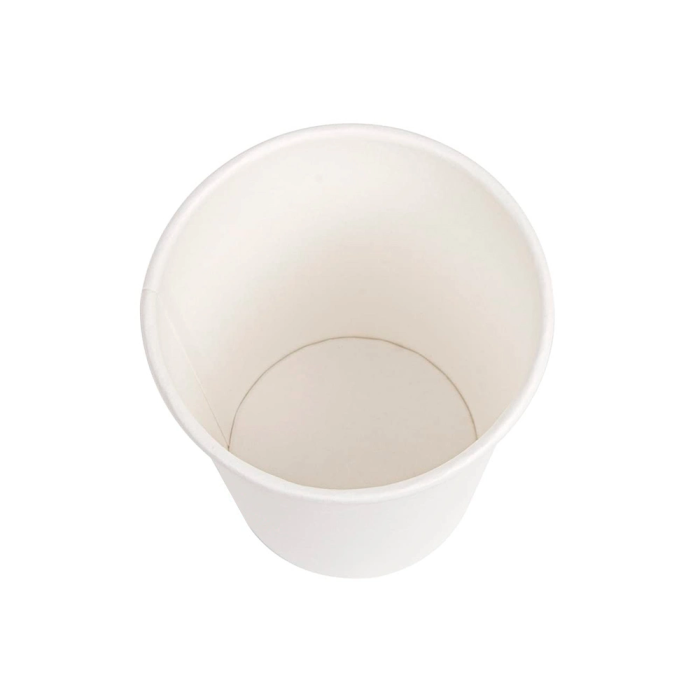Blanca Vaso Termico Carton Blanco 240 cc Paquete de 50 Unidades 1