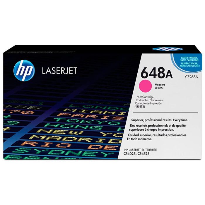 Toner Hp Color Laserjet Cp4025-Cp4525 -Ce263A- Magenta 11.000 Pags 1