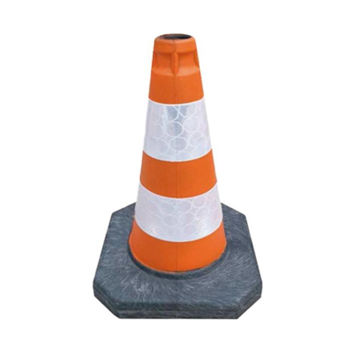 DUVER Cono de Señalización PVC Flúor 50cm