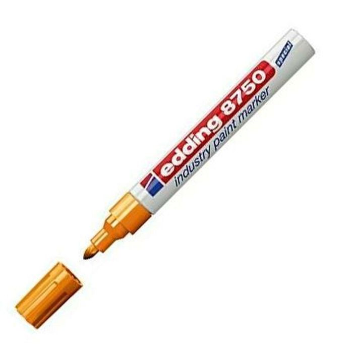Rotulador permanente Edding 8750 Amarillo (10 Unidades) 1 Rotulador permanente Edding 8750 Amarillo (10 Unidades) 1