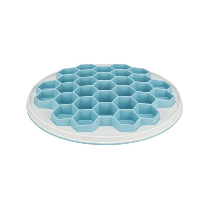 Comedero para Mascotas Trixie Azul Gris Caucho TPE Plástico TPR Ø 30 cm