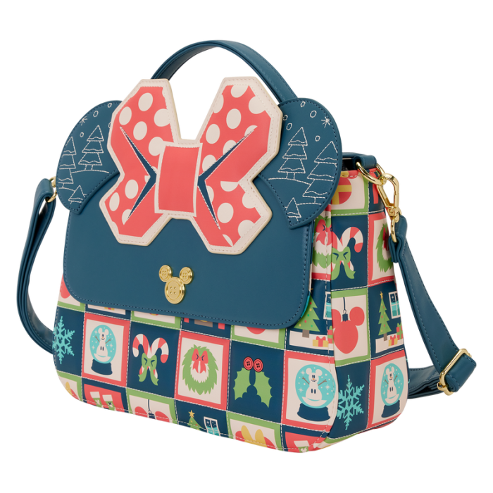Bolso bandolera Mickey Holiday Disney Loungefly 1