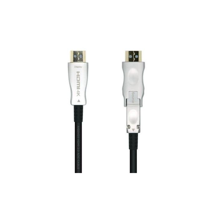 Cable HDMI 2.0 AOC 4K Desmontable Aisens A148-0514/ HDMI Macho / D Macho - HDMI Macho/ 50m/ Negro 1 Cable HDMI 2.0 AOC 4K Desmontable Aisens A148-0514/ HDMI Macho / D Macho - HDMI Macho/ 50m/ Negro 1