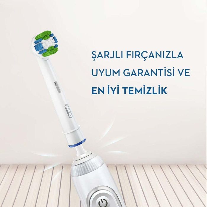 Oral-B 80339350 Recambios Precision Clean para cepillo eléctrico, 5 cabezales, Azul y Blanco 4 Oral-B 80339350 Recambios Precision Clean para cepillo eléctrico, 5 cabezales, Azul y Blanco 4