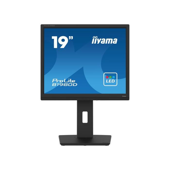 iiyama ProLite B1980D-B5 pantalla para PC 48,3 cm (19") 1280 x 1024 Pixeles SXGA LCD Negro 2