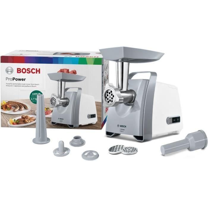 Picadora de carne BOSCH MFW45020 PRO POWER - Blanco 2