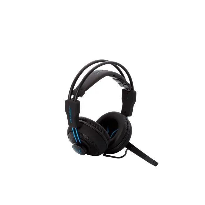 Erazer MD 88640 Auriculares para juegos con cable para PC o consola - Negro/Azul ERA4061275186284 4