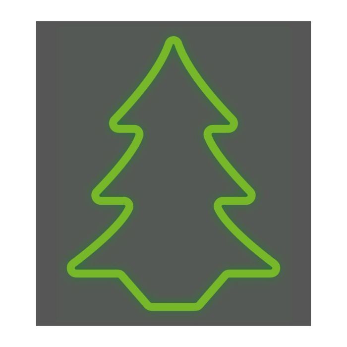 Edm Figura Abeto Flexiled Verde 62 cm