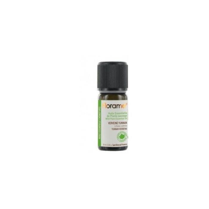FLORAME Aceite Esencial Verbena Yunnan Orgánico Bio 10 ml Relajante Certificado AB Ecocert