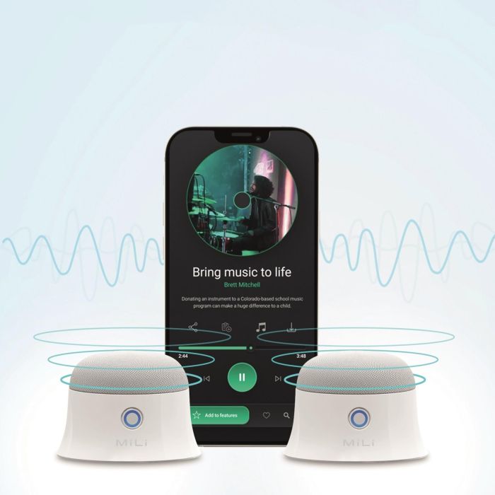 ultron Mag Soundmate magnetic BT Speaker 2 Stück white 2 ultron Mag Soundmate magnetic BT Speaker 2 Stück white 2