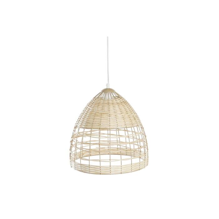 Lampara Techo Urban DKD Home Decor Marron Claro Blanco 30 x 30 x 30 cm Lampara Techo Urban DKD Home Decor Marron Claro Blanco 30 x 30 x 30 cm