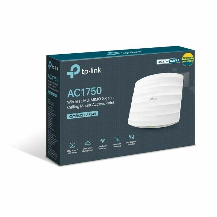 Punto de Acceso TP-Link EAP245 Gigabit Ethernet 1300 Mbps Blanco 1