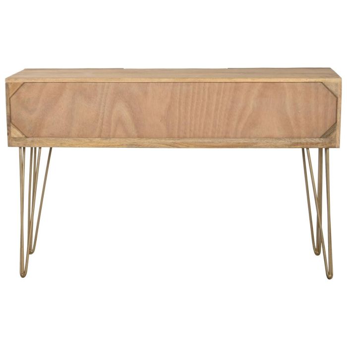 Consola Colonial DKD Home Decor Natural Dorado 38 x 76 x 120 cm 6 Consola Colonial DKD Home Decor Natural Dorado 38 x 76 x 120 cm 6