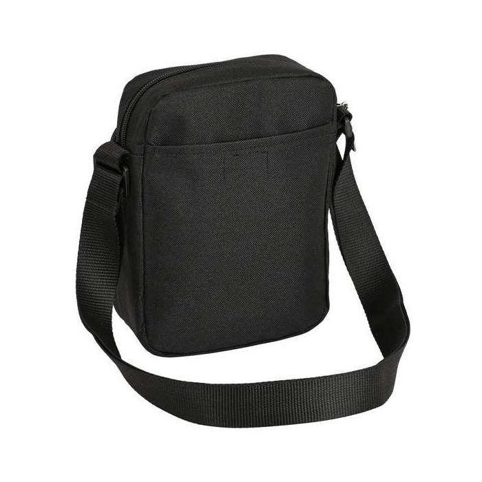 Bolso Bandolera Sevilla Fútbol Club Teen 16 x 22 x 6 cm Negro