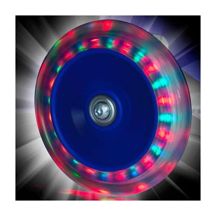 Patinete maxi scooter azul 3 ruedas con luces 56 cm 5 Patinete maxi scooter azul 3 ruedas con luces 56 cm 5