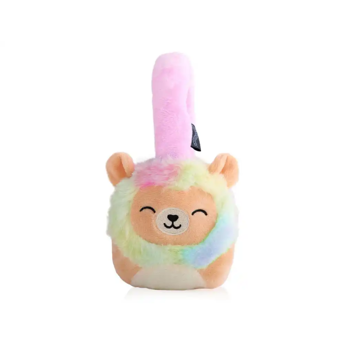 Wondee Auriculares Bluetooth de Peluche Squishmallows Leonard para Niños Suaves y Ajustables 1