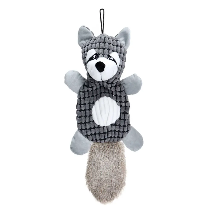 Freedog Peluche Mapache Con Sonido Gris Oscuro 45 cm