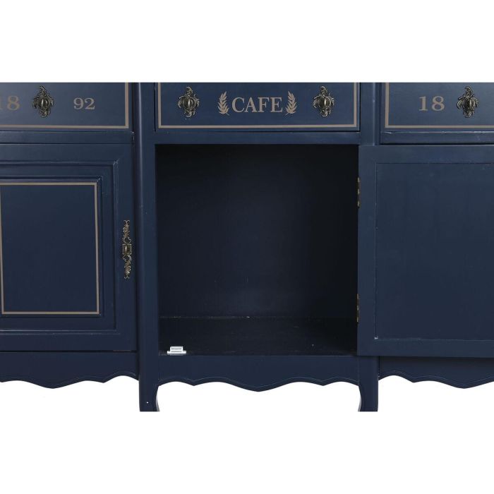 Buffet Atlantico DKD Home Decor Azul Marino Marron 48 x 90 x 120 cm 3 Buffet Atlantico DKD Home Decor Azul Marino Marron 48 x 90 x 120 cm 3