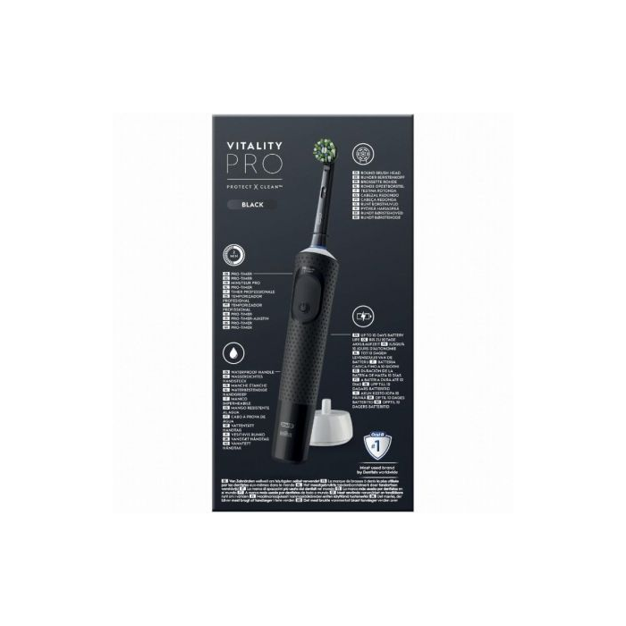 Cepillo Dental Braun Oral-B Vitality Pro/ Negro 2 Cepillo Dental Braun Oral-B Vitality Pro/ Negro 2