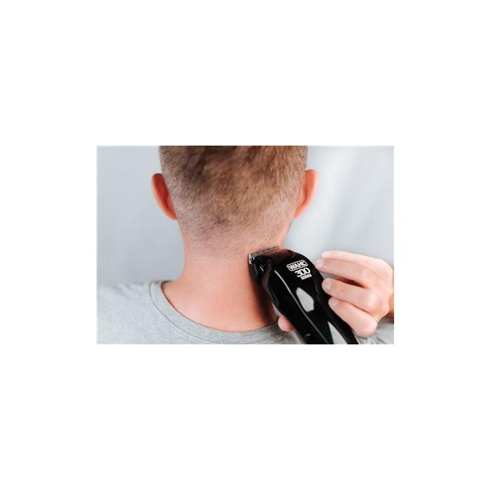 Wahl 20602-0460 Cortapelos con y sin Cable + Cortabarbas Home Pro 300 Recargable 120 min Autonomía Cuchillas Extraíbles 7