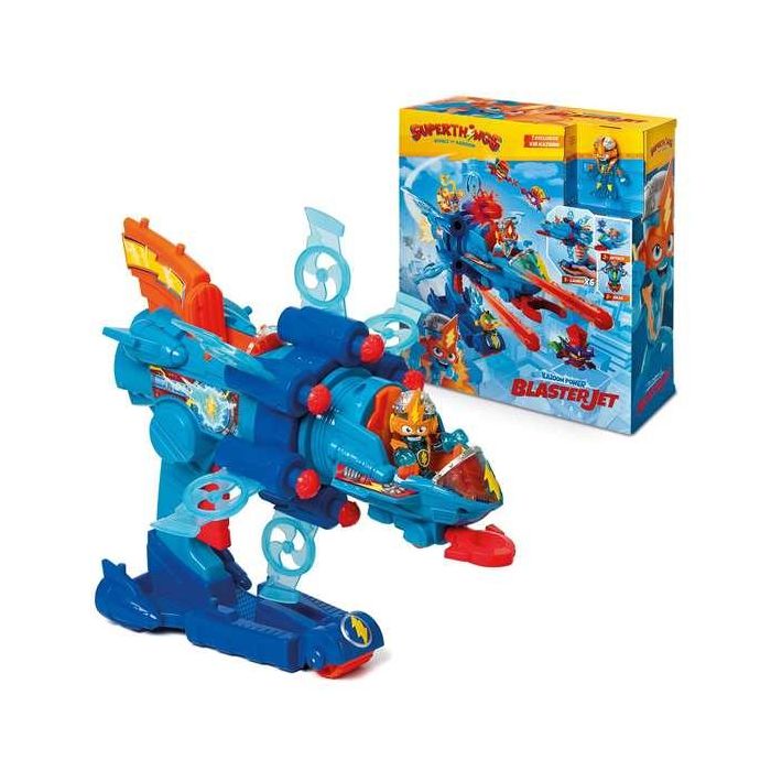 Magic Box Figura Superthings S Blaster Jet, Cargador Giratorio con 6 Proyectiles, 39x33.5x13.5 cm 1 Magic Box Figura Superthings S Blaster Jet, Cargador Giratorio con 6 Proyectiles, 39x33.5x13.5 cm 1