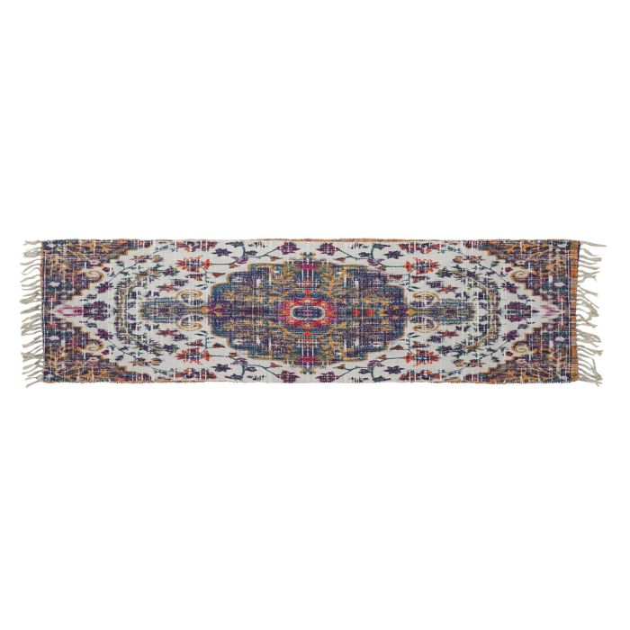 DKD Home Decor Alfombra de Pasillo Árabe Colección Amitis, Estampada, Poliéster/Chenilla/Algodón, Multicolor 240x60 cm DKD Home Decor Alfombra de Pasillo Árabe Colección Amitis, Estampada, Poliéster/Chenilla/Algodón, Multicolor 240x60 cm