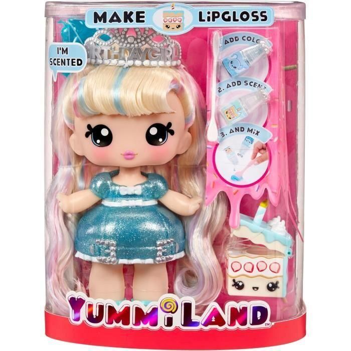 Yummiland - Muñeca grande de 25 cm para peinar y abrazar - Mascota + bálsamo labial perfumado - Callie - A partir de 4 años 1 Yummiland - Muñeca grande de 25 cm para peinar y abrazar - Mascota + bálsamo labial perfumado - Callie - A partir de 4 años 1
