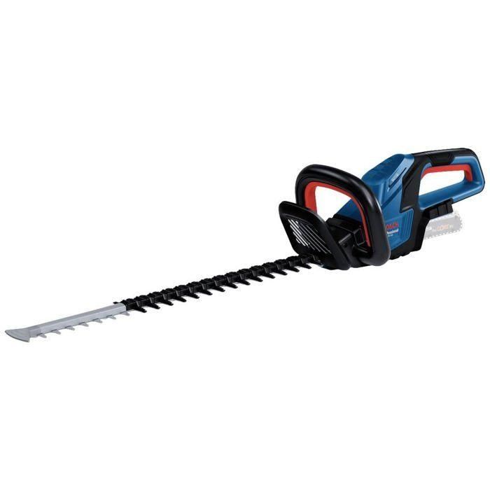 Bosch Professional GHE 18V-60 Cortasetos a batería, motor sin escobillas, 20mm corte, sistema antibloqueo
