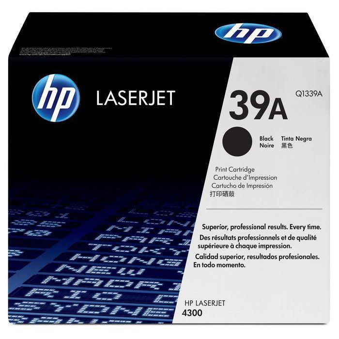 HP 39A Cartucho de Tóner Original LaserJet Negro para Calidad de Impresión Superior y Rendimiento Fiable en tu Empresa
