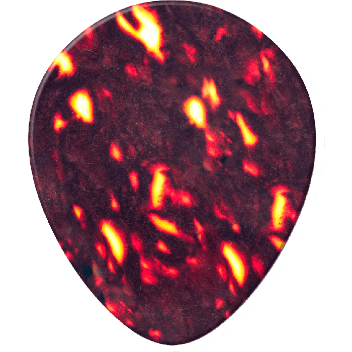 Dunlop Pack 12 Púas Genuine Celluloid Teardrop Medium 3 Dunlop Pack 12 Púas Genuine Celluloid Teardrop Medium 3