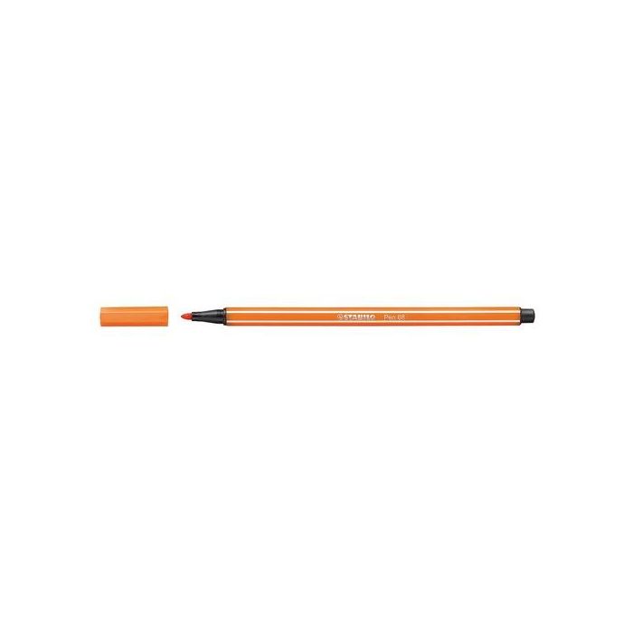 Rotulador Fibra Stabilo Pen 68 Naranja (Set de 10) Rotulador Fibra Stabilo Pen 68 Naranja (Set de 10)