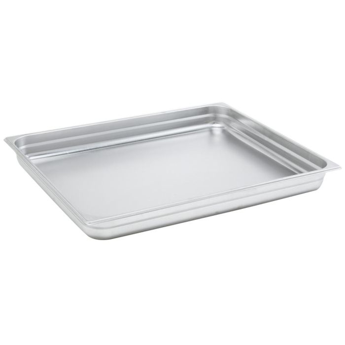 DBMARK - GNP21040 - Cubeta GN 2/1 de acero inoxidable. Tamaño 53 x 65 cm. Profundidad 4 cm. Capacidad 11,7 L - Venta 1 unidad