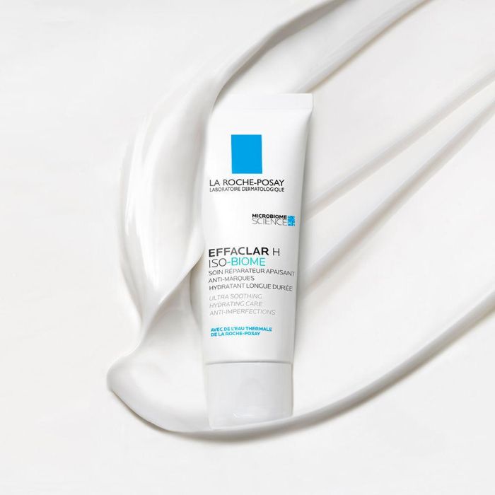 La Roche Posay Effaclar H ISO-BIOME Crema Hidratante Facial para Piel Grasa con Tendencia al Acné 40 ml