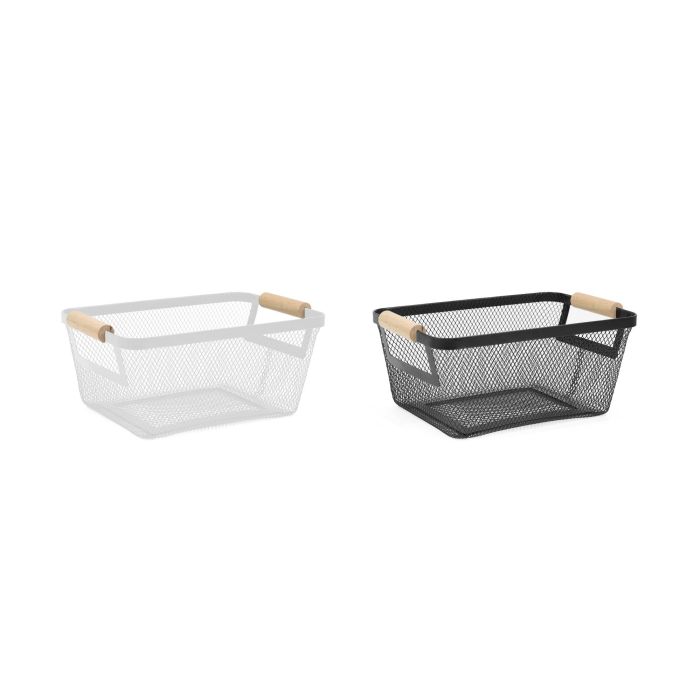 Cesta de metal organizador Confortime 26x17.5x11.6 cm (12 Unidades) 2 Cesta de metal organizador Confortime 26x17.5x11.6 cm (12 Unidades) 2