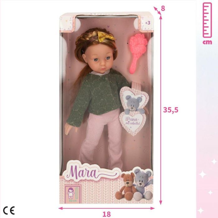 Muñeca Colorbaby Isabella 32 cm Peine 15 x 32 x 7 cm (6 Unidades) 1