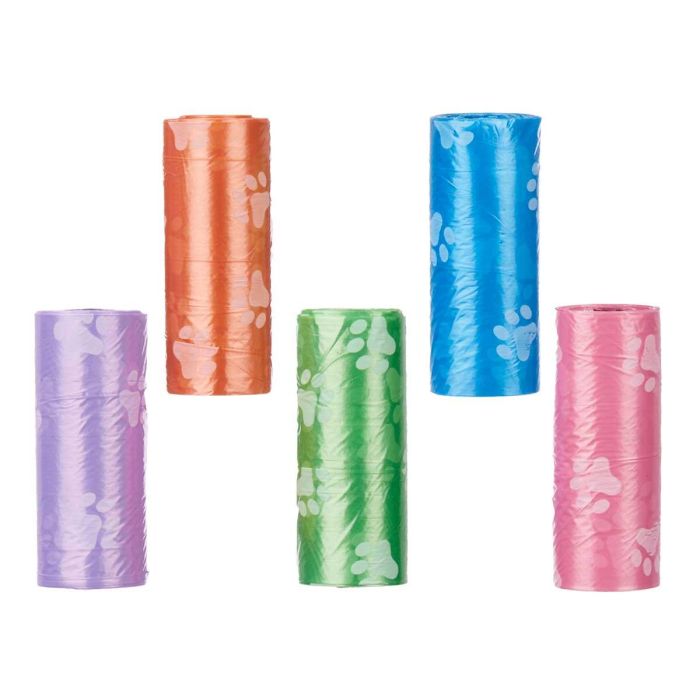 Set 5 Rollos Bolsa Mascota 15 Uds Mascow 9X18CM (36 Unidades) 1 Set 5 Rollos Bolsa Mascota 15 Uds Mascow 9X18CM (36 Unidades) 1