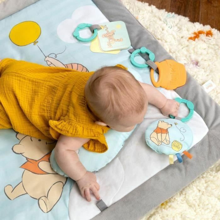 Disney Baby DIS74451131248 Alfombra de juego con arco de actividades Winnie the Pooh Érase una vez boca abajo de madera Azul para recién nacidos 3 Disney Baby DIS74451131248 Alfombra de juego con arco de actividades Winnie the Pooh Érase una vez boca abajo de madera Azul para recién nacidos 3