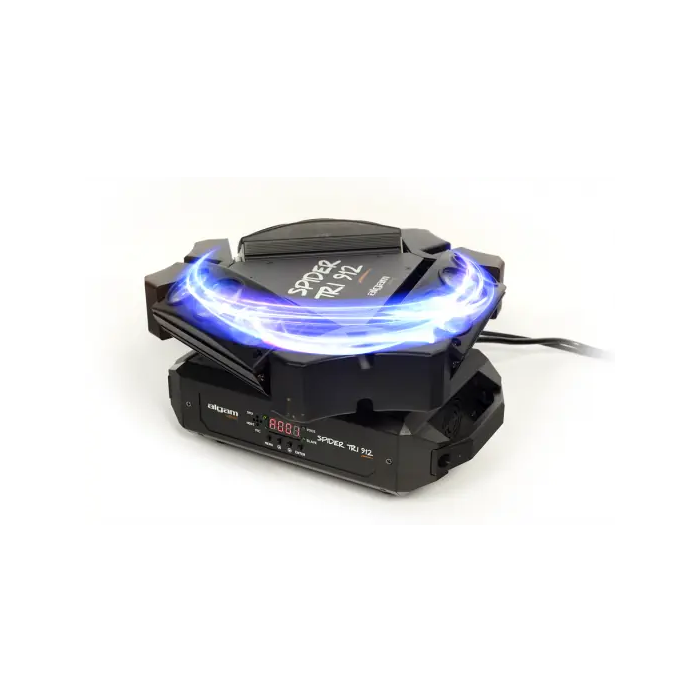 Algamlight Mini Barras Motorizadas Beam 9X 12W RGBW Spider Tri 912 Efectos de Barrido DMX Maestro/Esclavo Automático Musical 1