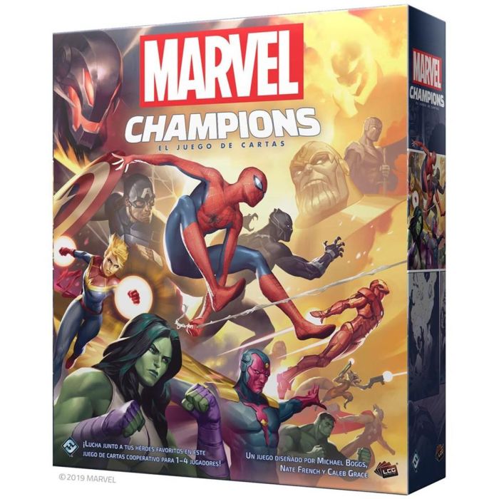 Fantasy Flight Games Marvel Champions: El Juego de Cartas Colección Marvel Champions Juego Cooperativo Español 1-4 Jugadores 14+