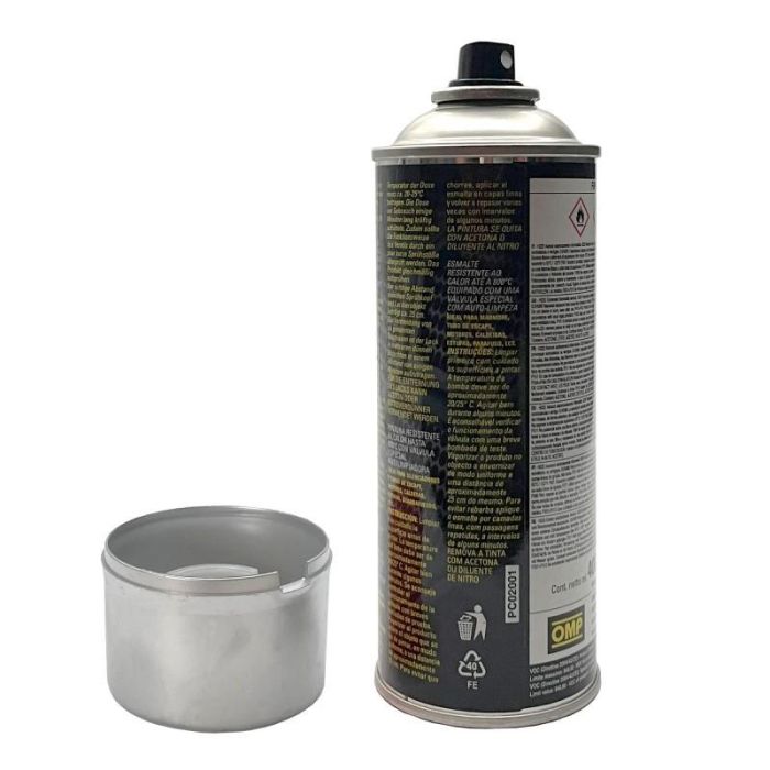 Omp OMPPC0-2001-003 Pintura Para Pinzas De Freno Alta Temperatura Plata 400ml 2