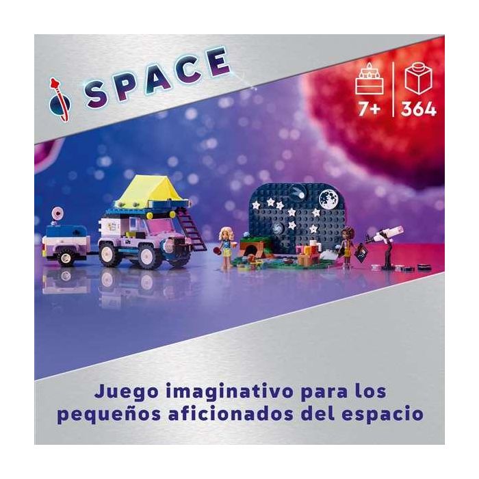 Juego de construccion vehículo de observación de estrellas lego friends 2 Juego de construccion vehículo de observación de estrellas lego friends 2