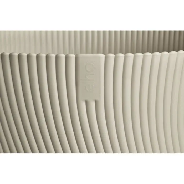 ELHO Maceta Sereh Round 30 Beige 8711904534790 L 30 x A 29,5 x A 25 cm 100% reciclado 2